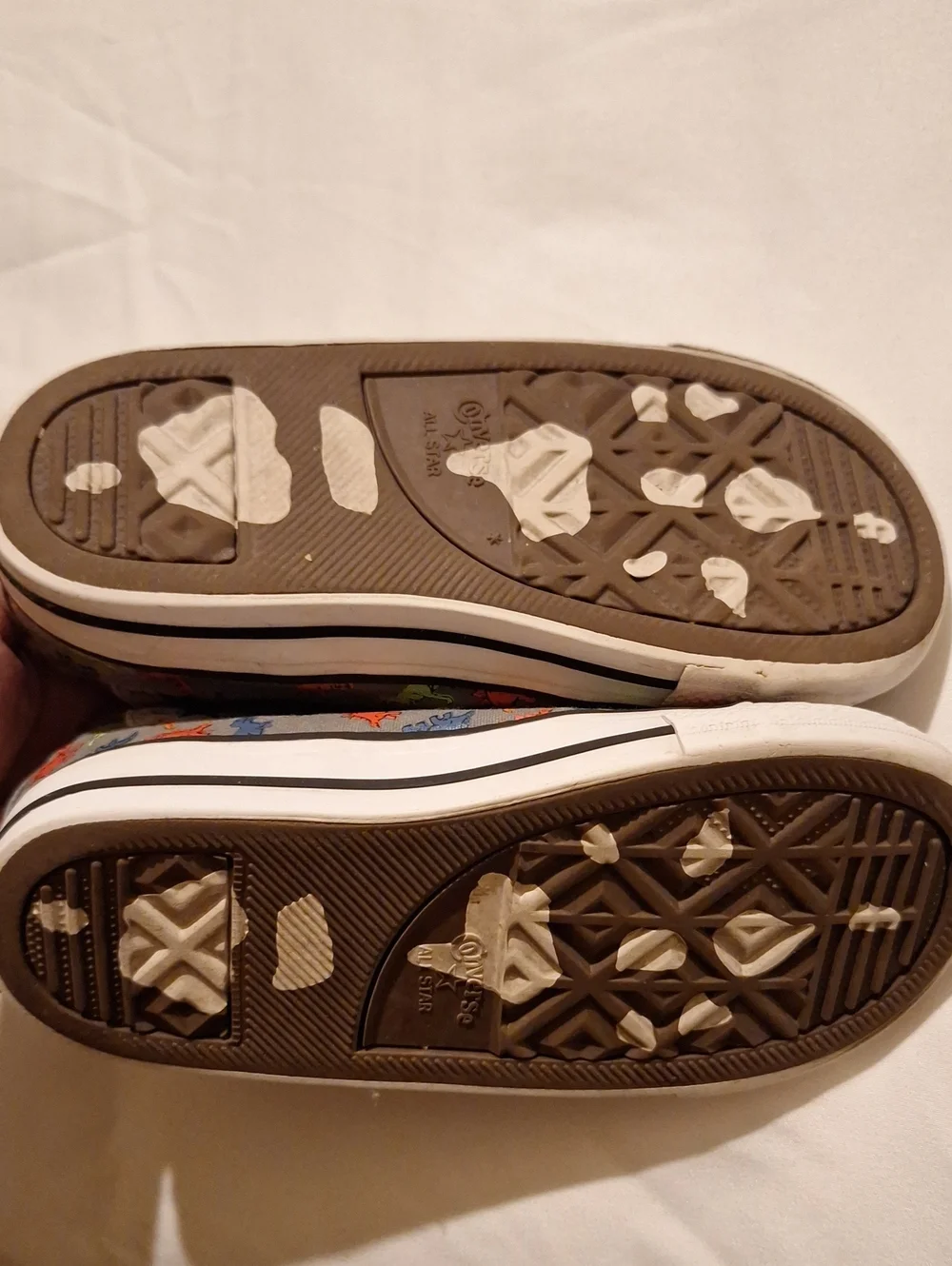 Converse Kids High-Top Sneakers with Multicolor Dino Print